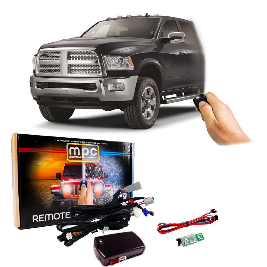 Remote Start Kit For RAM 2500 2019-2024 | Plug and Play | Push Lock 3X to Start - MyPushcart