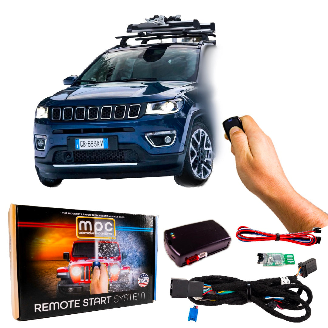 Factory Activated Remote Start For 2019-2025 Jeep Compass - SEMI PLUG N PLAY