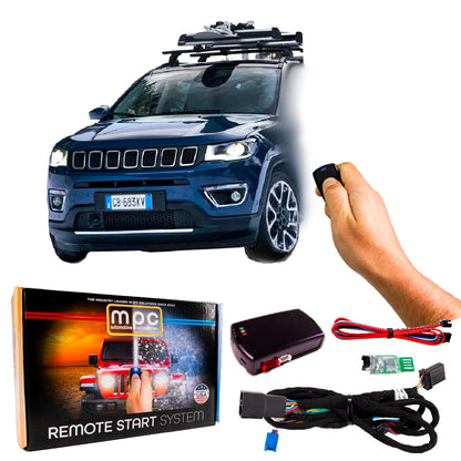 Factory Activated Remote Start For 2019-2025 Jeep Compass - SEMI PLUG N PLAY