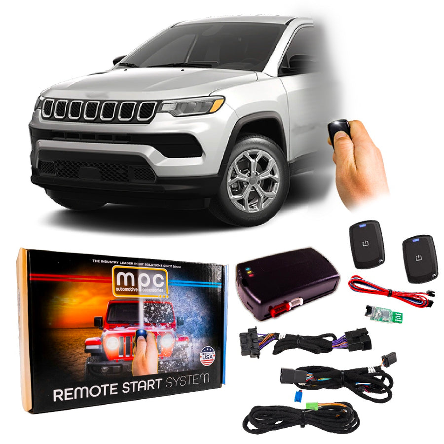 Long Range Remote Start For 2019-2024 Jeep Compass-Semi Plug-n-Play - MyPushcart