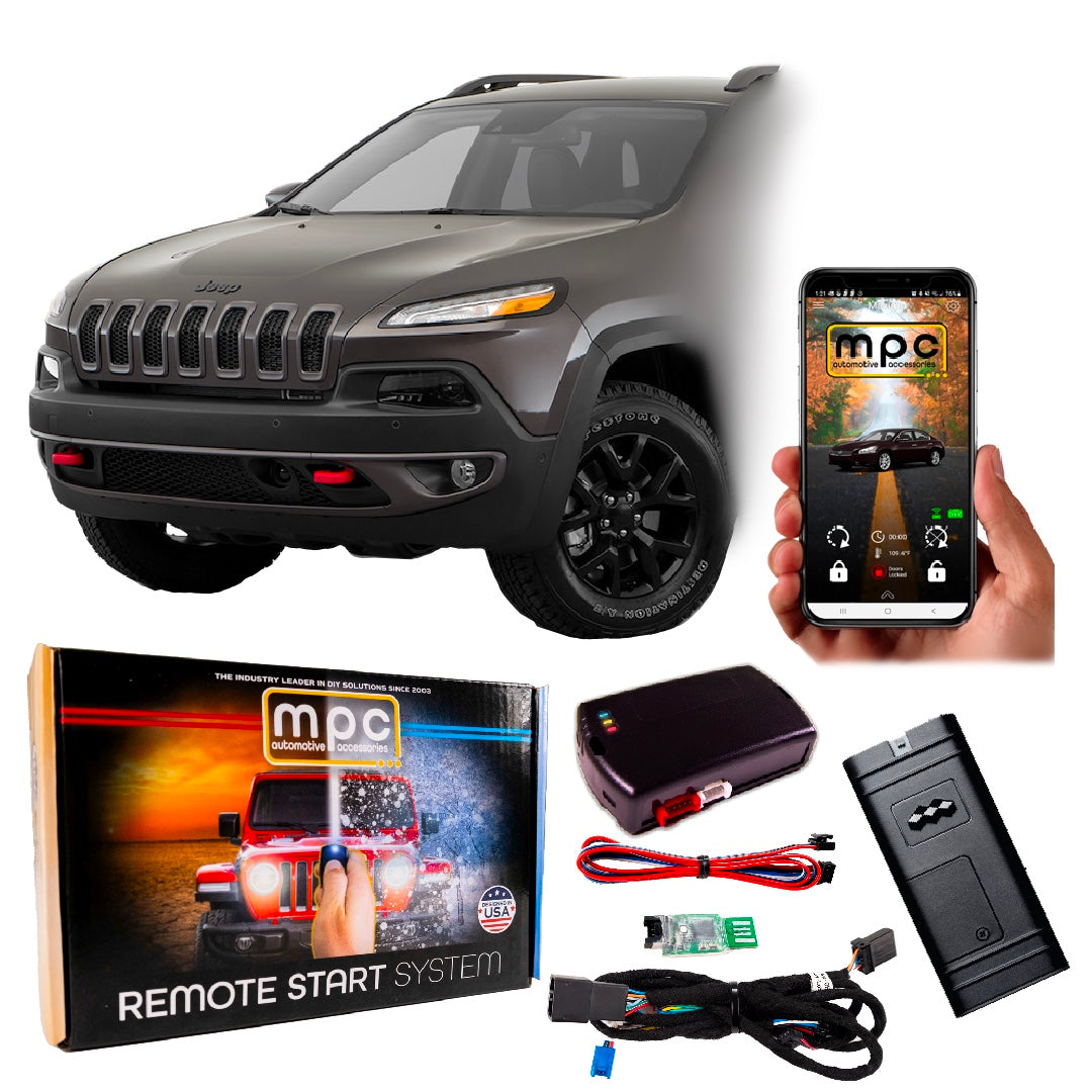 Remote Start Kits For 2015-2018 Jeep Cherokee - Tip-Key - Gas