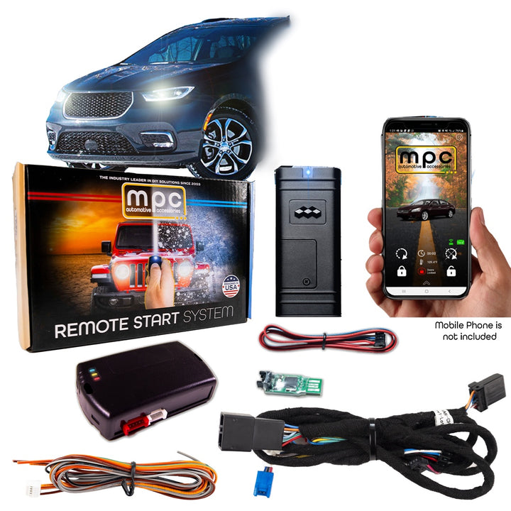 Smartphone | Key Fob Activated Remote Start For 2021-2022 Chrysler Grand Caravan - MyPushcart