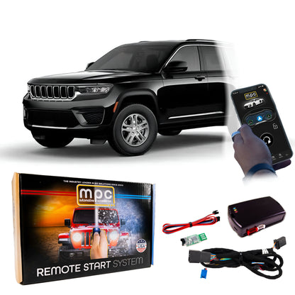 Smartphone or Key Fob Activated Remote Start For 2019-2022 Jeep Cherokee