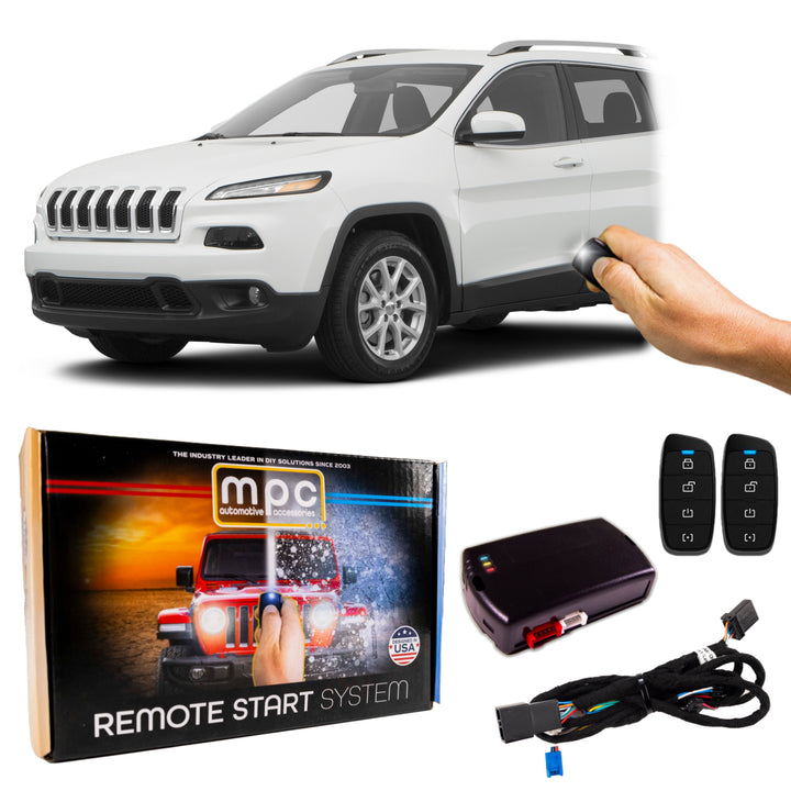 Remote Start Kits For 2014-2018 Jeep Cherokee - Push-to-Start - Gas