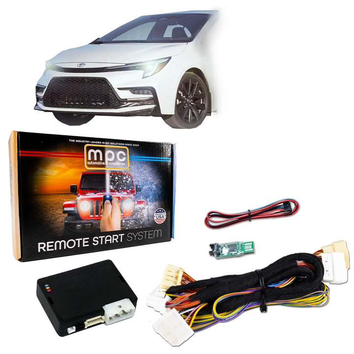 OEM Remote Activated Remote Starter For 2023-24 Toyota Corolla Gas Push-To-Start - MyPushcart