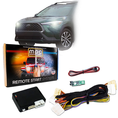 OEM Remote Activated Remote Starter For 2022-2025 Toyota Corolla Cross Gas Push-To-Start