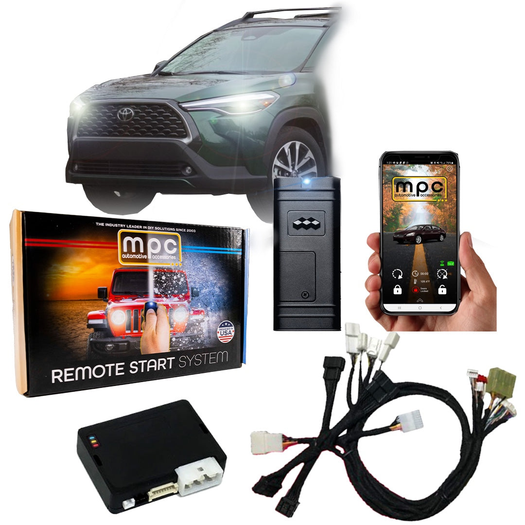 Smartphone or OEM Activated Remote Start Kit For 2022-2025 Toyota Corolla Cross