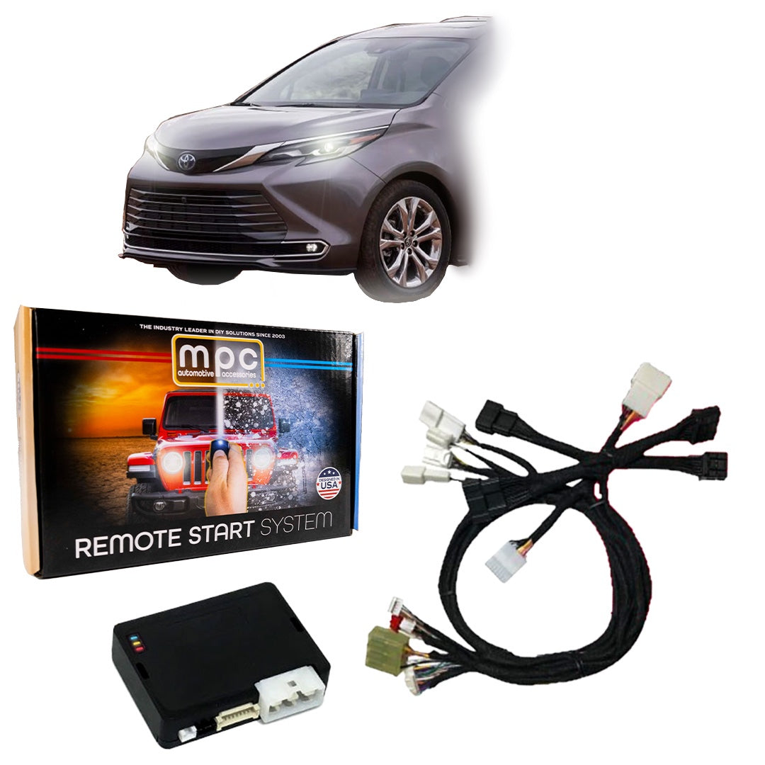 Factory Remote Activated Remote Starter For 2021-2025 Toyota Sienna