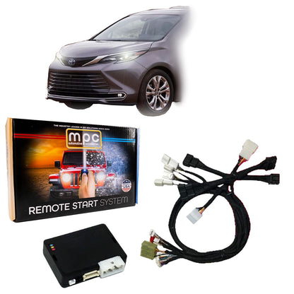 Factory Remote Activated Remote Starter For 2021-2025 Toyota Sienna