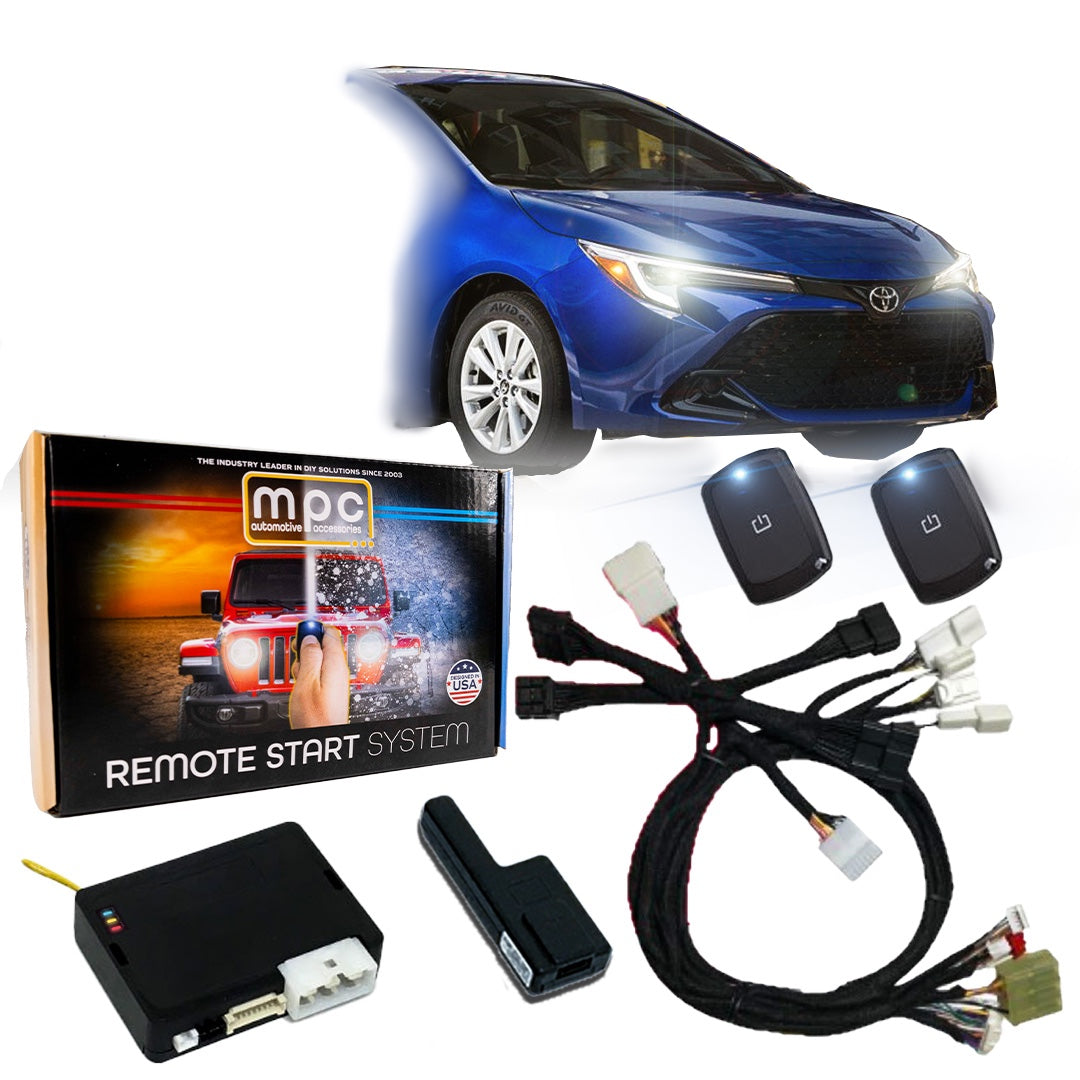 1-Button Remote Start Kit 2023-2025 Toyota Corolla Hybrid Push To Start