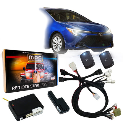 1-Button Remote Start Kit 2023-2025 Toyota Corolla Hybrid Push To Start
