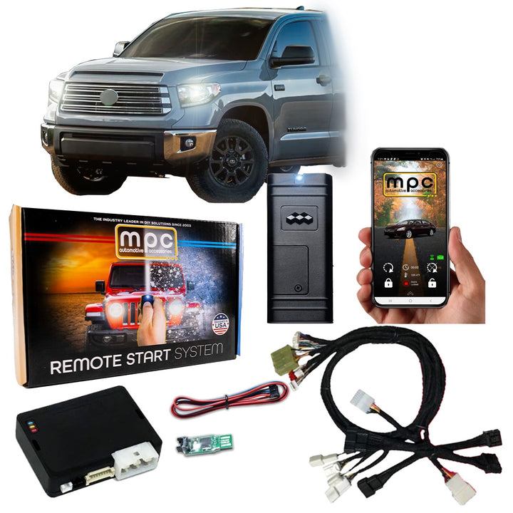 Smartphone or OEM Activated Remote Start Kit For 2022-2024 Toyota Tundra - MyPushcart