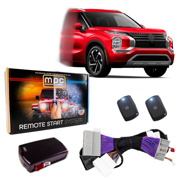 Remote Start Kit For 2022-2023 Mitsubishi Outlander | Plug and Play | 2 Remotes