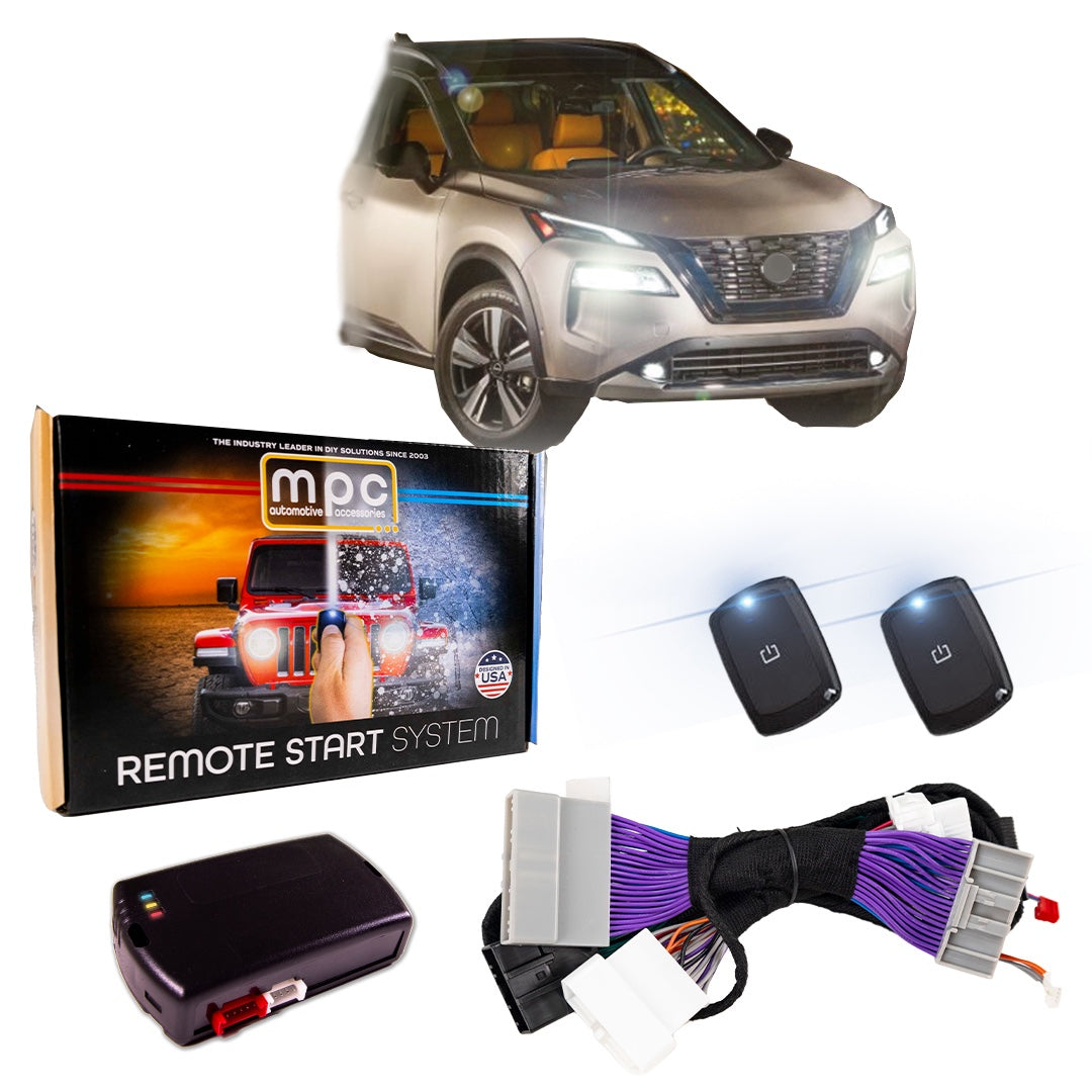 Remote Start Kit For 2021-2023 Nissan Rogue | Plug & Play | 2 Remotes | PTS Only - MyPushcart