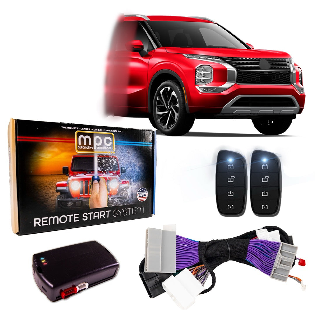 Remote Start Kit For 2022-2023 Mitsubishi Outlander | Plug & Play | 2Way Remotes