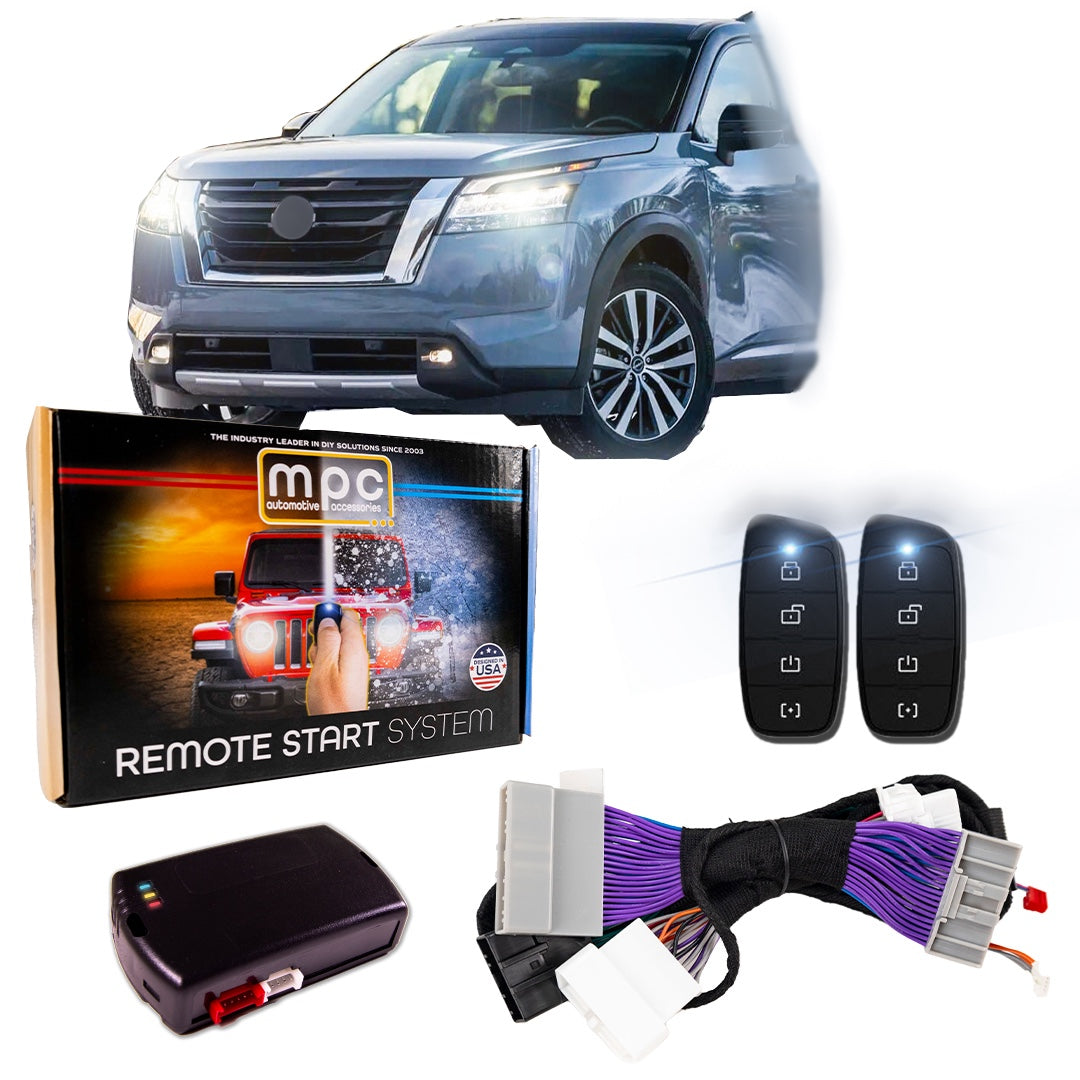 Remote Start Kit For 2022-2024 Nissan Pathfinder | Plug and Play | 2-Way Remotes - MyPushcart