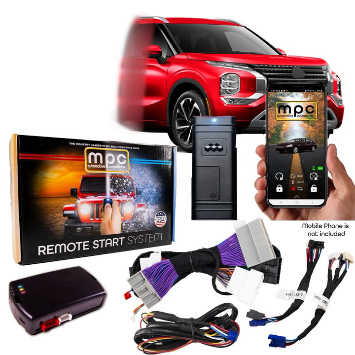 Smartphone Activated Remote Start Kit For 2022-2023 Mitsubishi Outlander