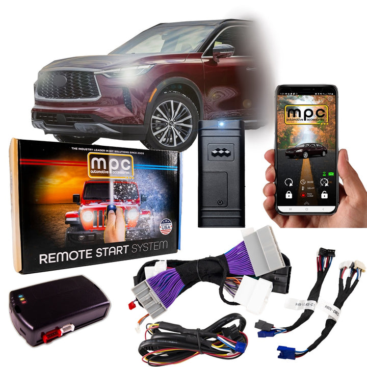 Smartphone Activated Remote Start Kit For 2022-2023 Infiniti QX60 - MyPushcart