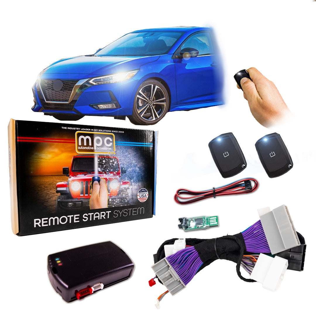 Remote Start Kit For 2020-2024 Nissan Sentra | Plug and Play | With 2 Remotes - MyPushcart