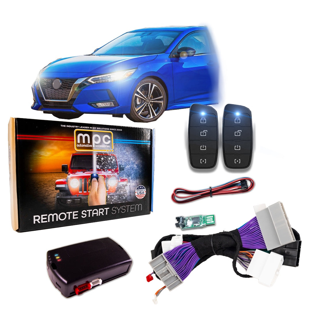 Remote Start Kit For 2020-2024 Nissan Sentra | Plug and Play | With 2Way Remotes - MyPushcart