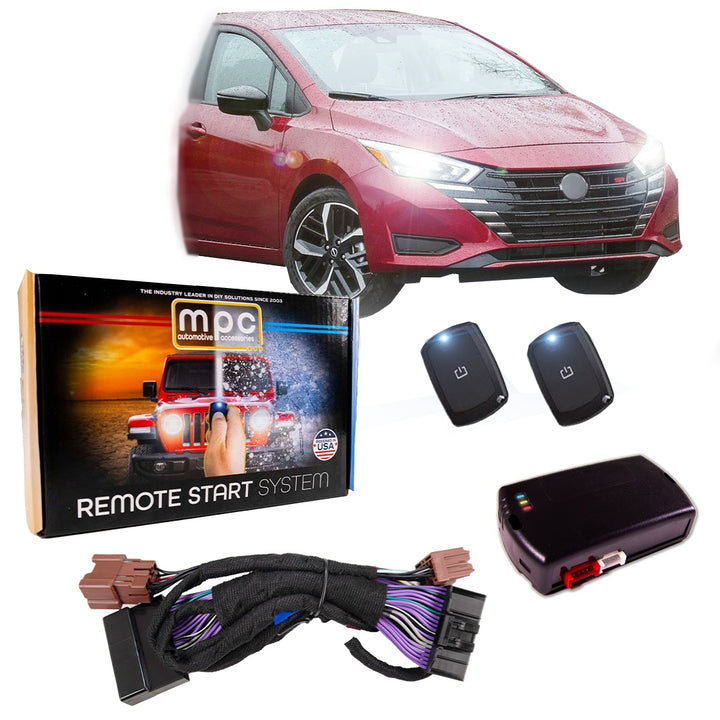 Remote Start Kit For 2020-2023 Nissan Versa | Plug and Play | With 2 Remotes - MyPushcart