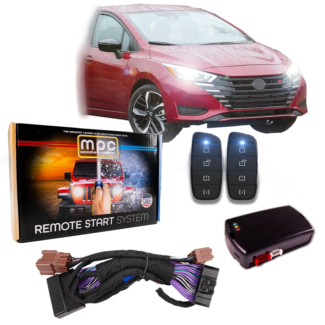 Remote Start Kit For 2020-2023 Nissan Versa | Plug and Play | With 2-Way Remotes - MyPushcart