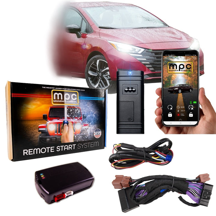 Smartphone Activated Remote Start Kit For 2020-2023 Nissan Versa Push-to-Start - MyPushcart