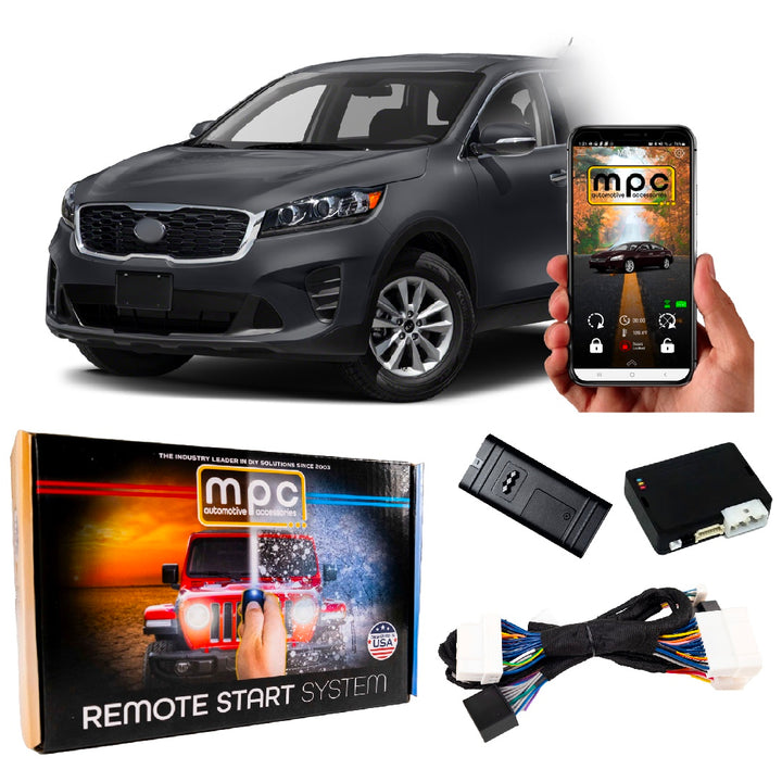 Remote Start Kit For Kia Sorento 2016-2020 | Phone App Control | Plug and Play