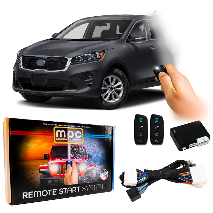 Remote Start Kit For Kia Sorento 2016-2020 | Plug and Play | w/ 4-Button Remotes