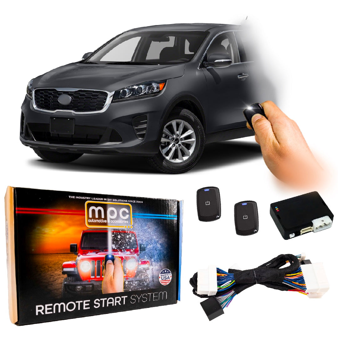 Remote Start Kit For Kia Sorento 2016-2020 | Plug and Play | w/ 4-Button Remotes