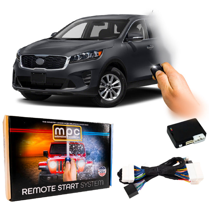 Remote Start Kit For Kia Sorento 2016-2020 | Plug and Play | Lock 3X to Start