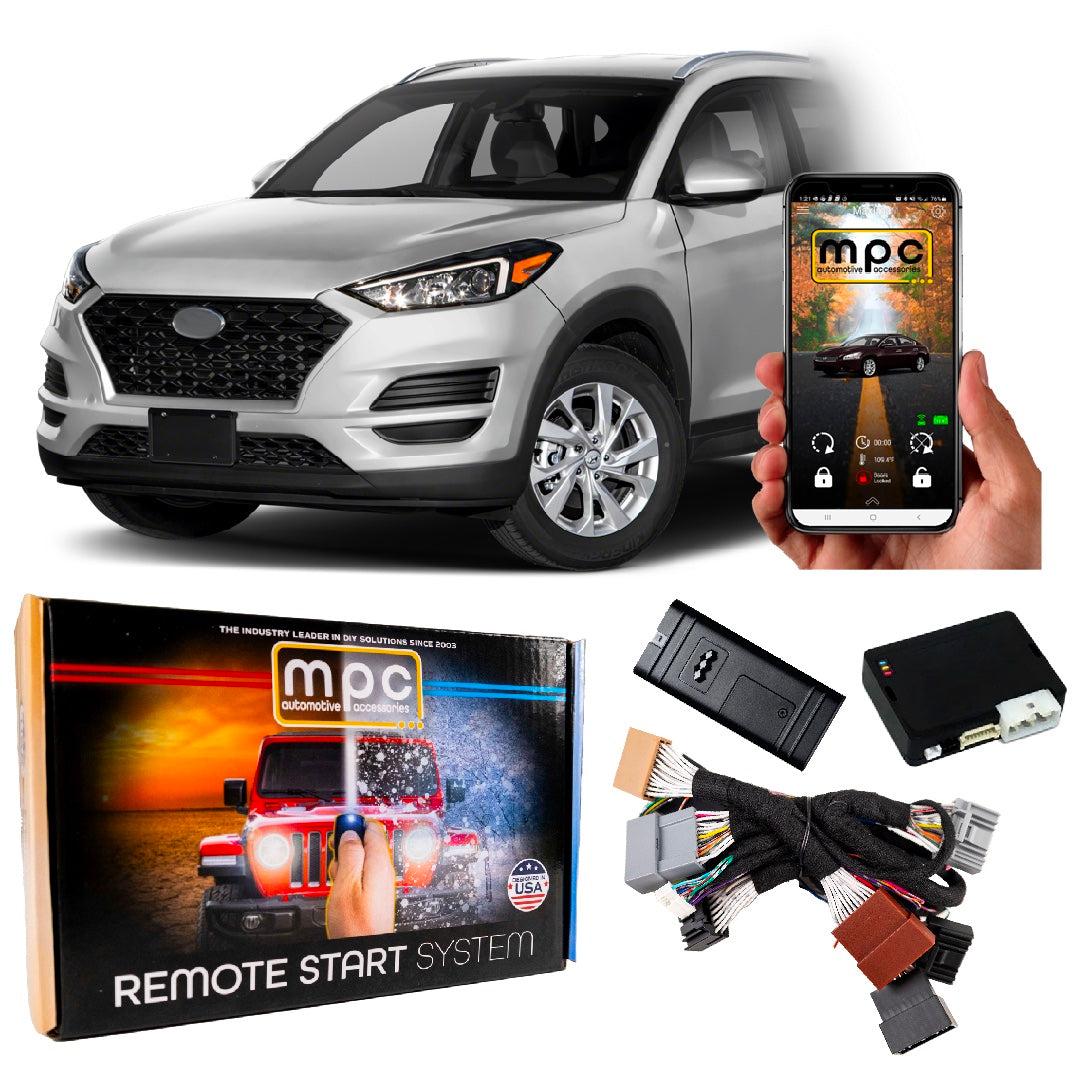 Remote Start Kit For Hyundai Tucson 2017-2021 | Phone App Control | Plug & Play