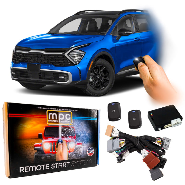 Remote Start Kit For Kia Sportage 2020-2022 | Plug &amp; Play | w/ 1-Button Remotes