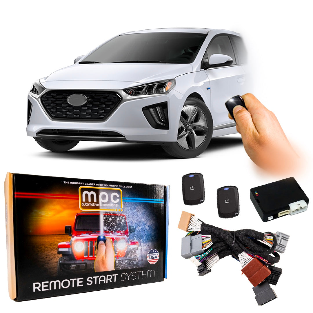 Remote Start Kit For Hyundai Ioniq 2017-2022 | Plug & Play | w/ 1-Button Remotes