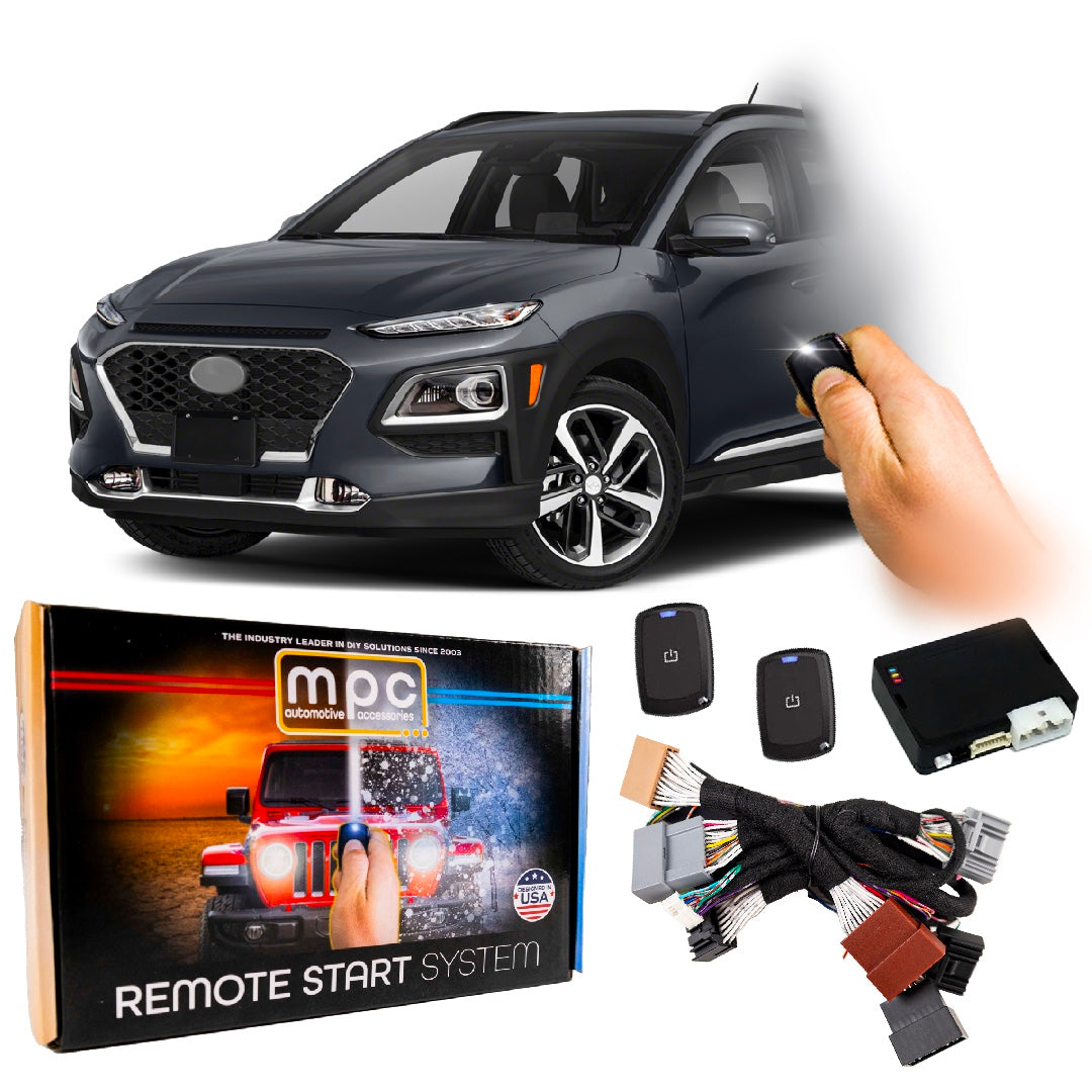 Remote Start Kit For Hyundai Kona 2018-2021 | Plug & Play | w/ 1-Button Remotes