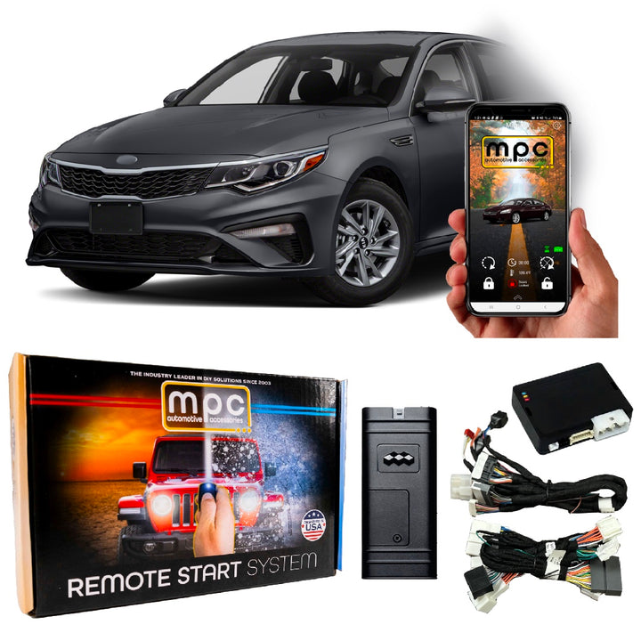 Remote Start Kit For Kia Optima 2016-2020 | Phone App Control | 3X Lock To Start