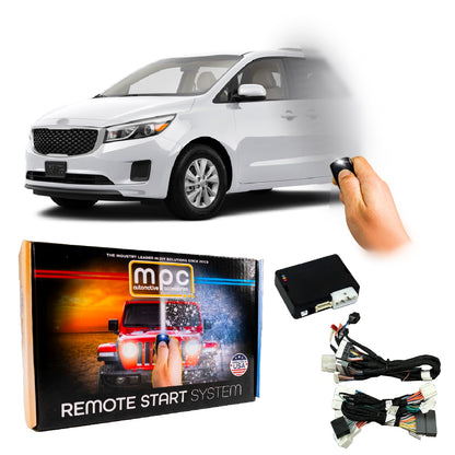 Remote Start Kit For Kia Sedona 2015-2021 | Plug & Play | Push Lock 3X to Start