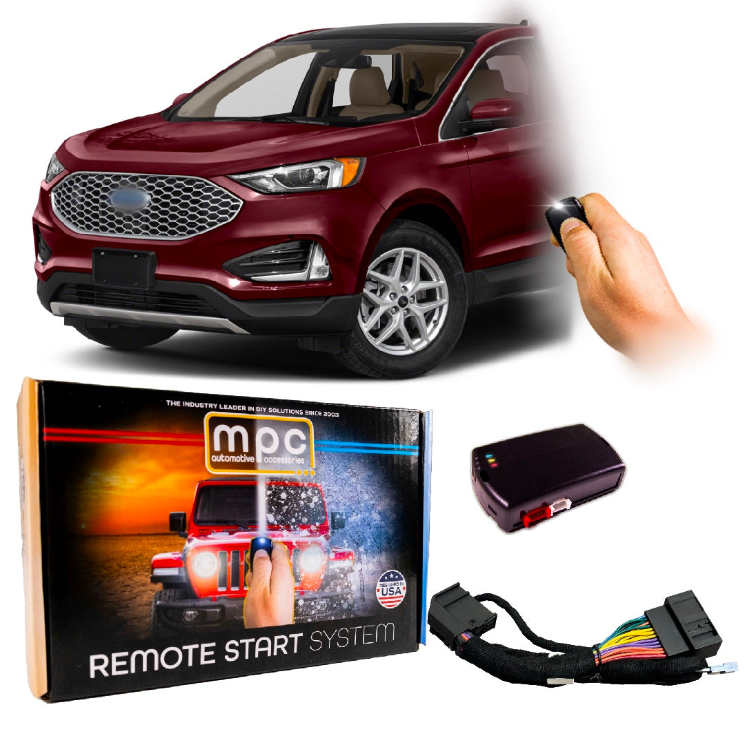 Remote Start Kit For Ford Edge 2021-2024 | Plug and Play | Lock-Unlock-Lock to Start | No Honk