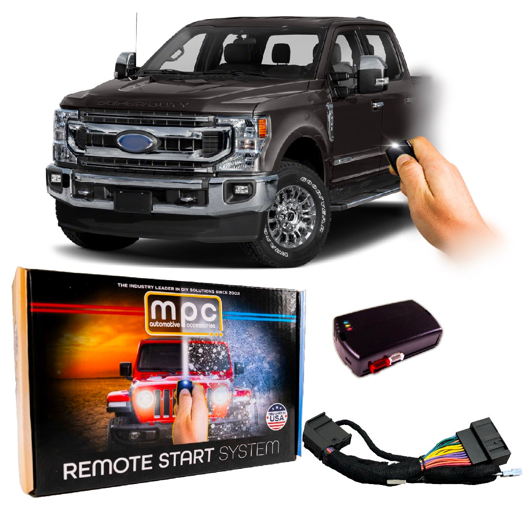 Remote Start Kit For 2022 Ford F-250/F-350/F-450/F-550 | Plug and Play | 3X Lock