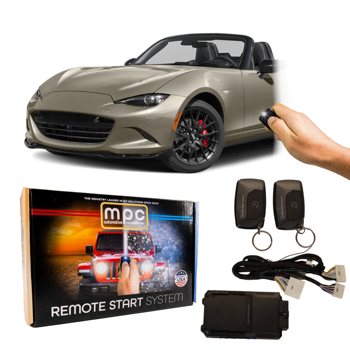 Remote Start Kits For 2016-2023 Mazda MX-5 - Push-to-Start - Gas