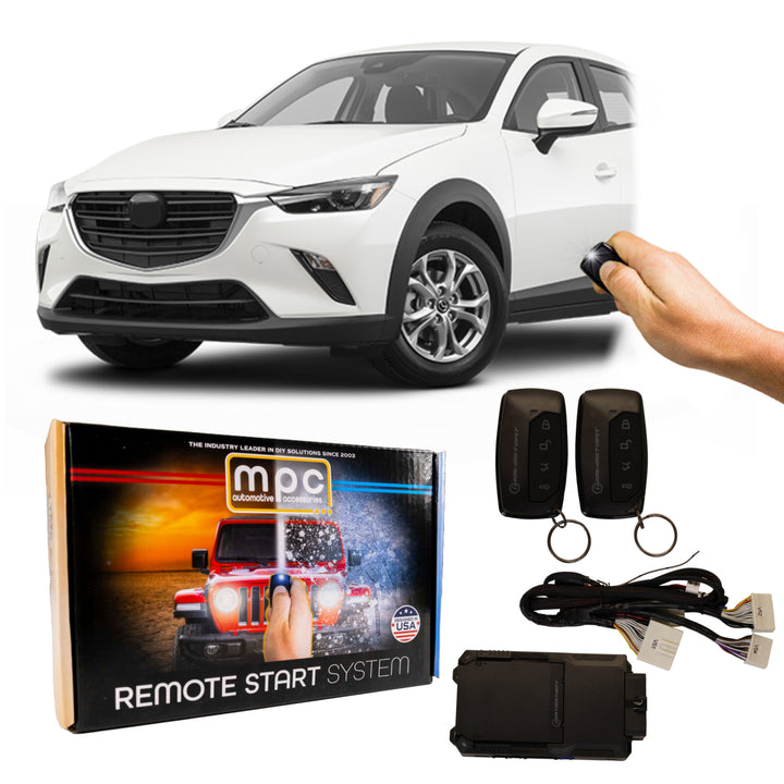 Remote Start Kits For 2016-2022 Mazda CX-3 - Push-to-Start - Gas