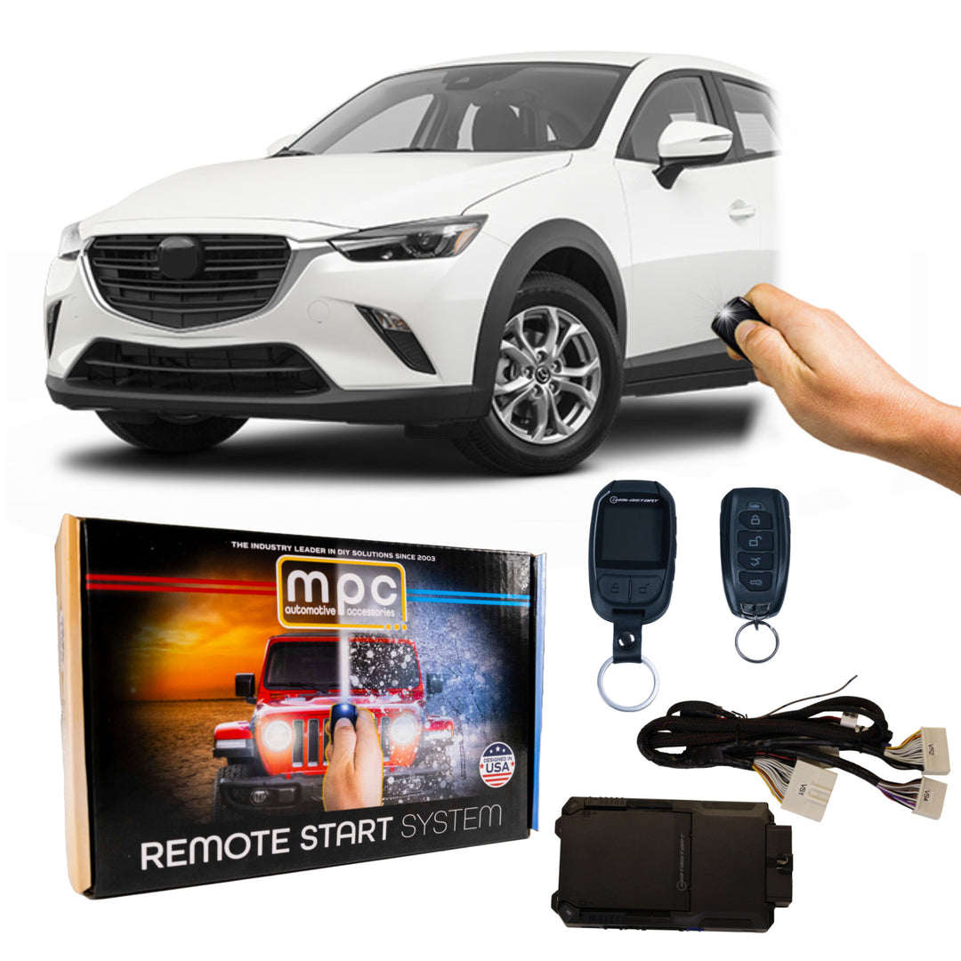 Remote Start Kits For 2016-2022 Mazda CX-3 - Push-to-Start - Gas
