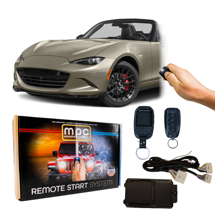Remote Start Kits For 2016-2023 Mazda MX-5 - Push-to-Start - Gas