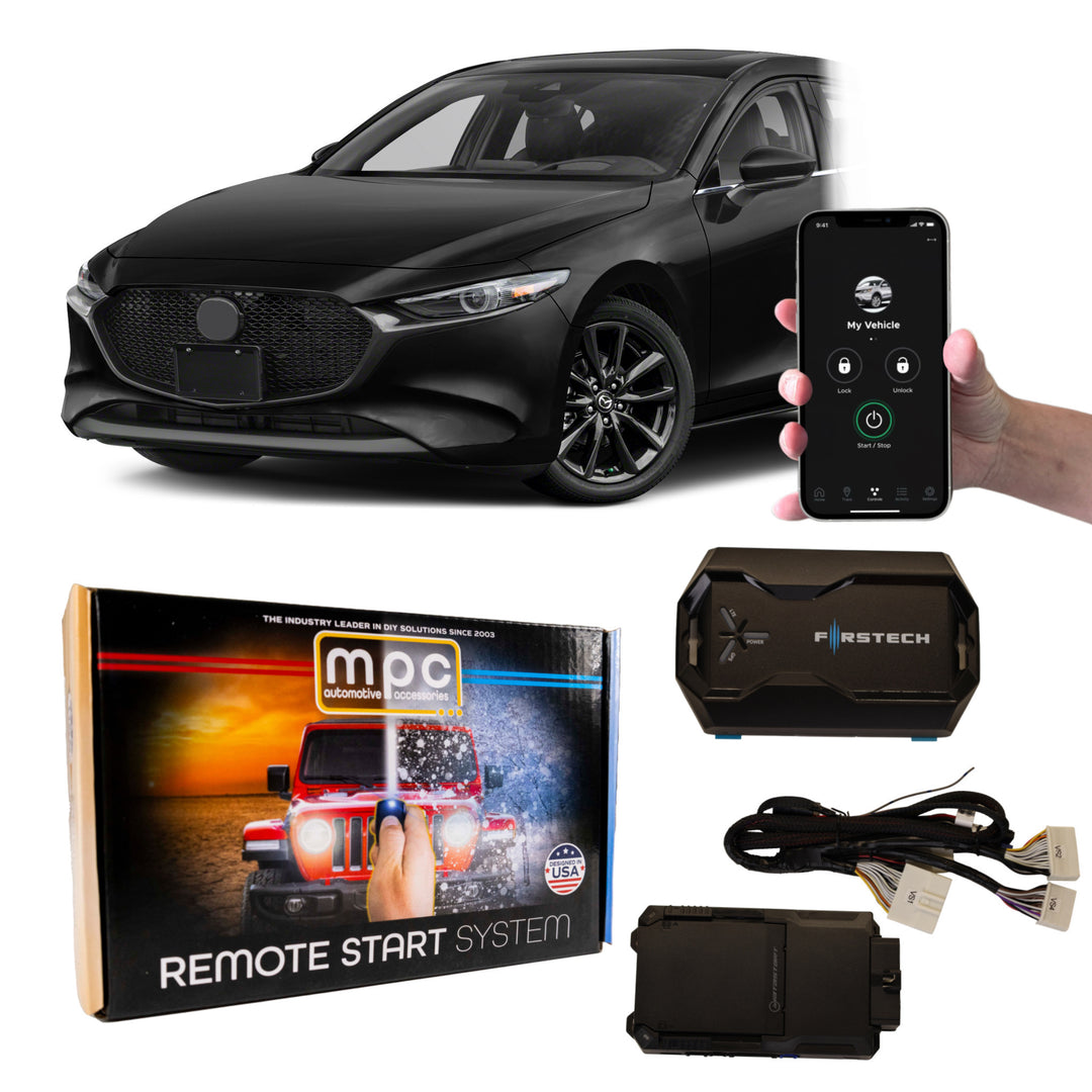 Remote Start Kits For 2014-2019 Mazda 3 - Push-to-Start - Gas