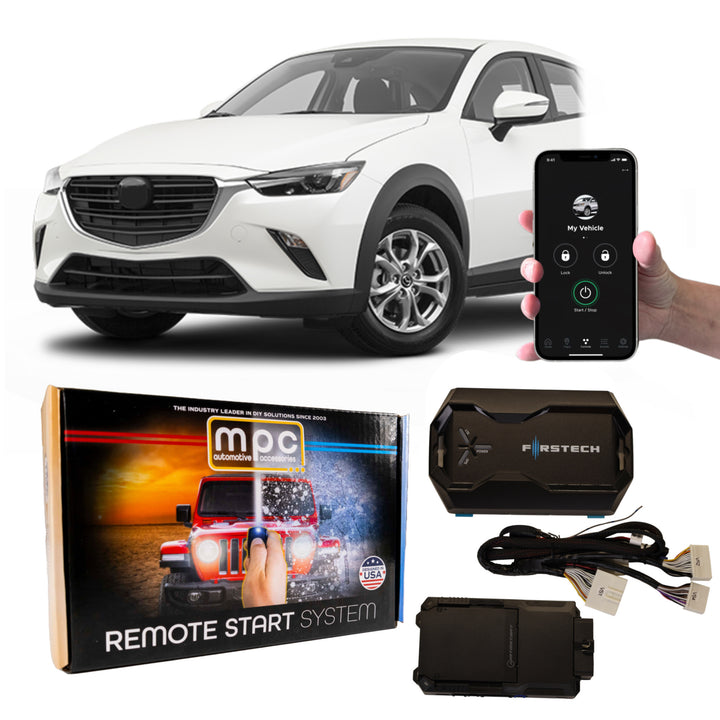 Remote Start Kits For 2016-2022 Mazda CX-3 - Push-to-Start - Gas