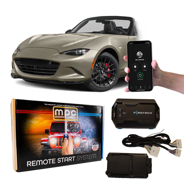 Remote Start Kits For 2016-2023 Mazda MX-5 - Push-to-Start - Gas