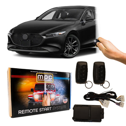 Remote Start Kits For 2014-2018 Mazda 3 - Push-to-Start - Gas