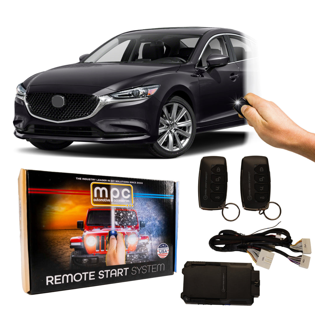 Remote Start Kits For 2016-2021 Mazda 6 - Push-to-Start - Gas