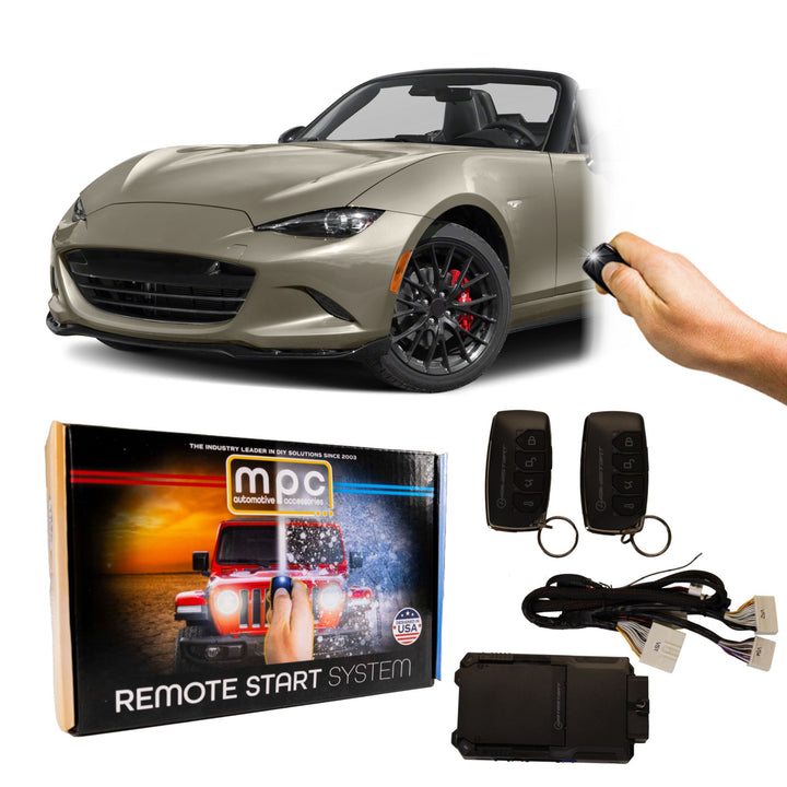 Remote Start Kits For 2016-2023 Mazda MX-5 - Push-to-Start - Gas