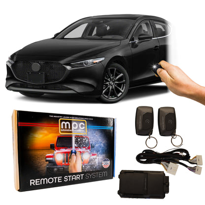 Remote Start Kits For 2014-2018 Mazda 3 - Push-to-Start - Gas
